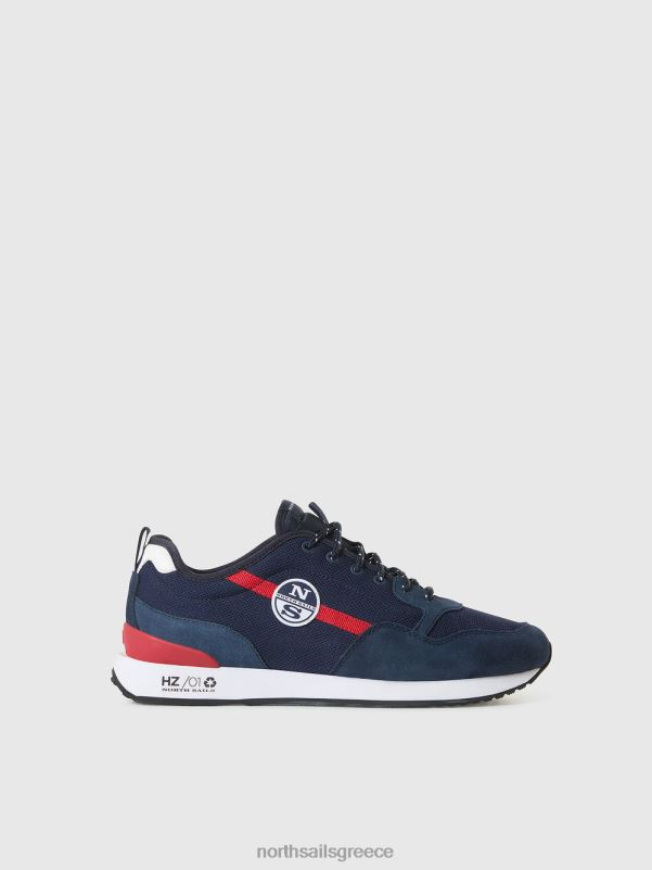 γρ North Sails άνδρες απλό sneaker horizon ναυτικό μπλε NZP8436 είδη υπόδησης
