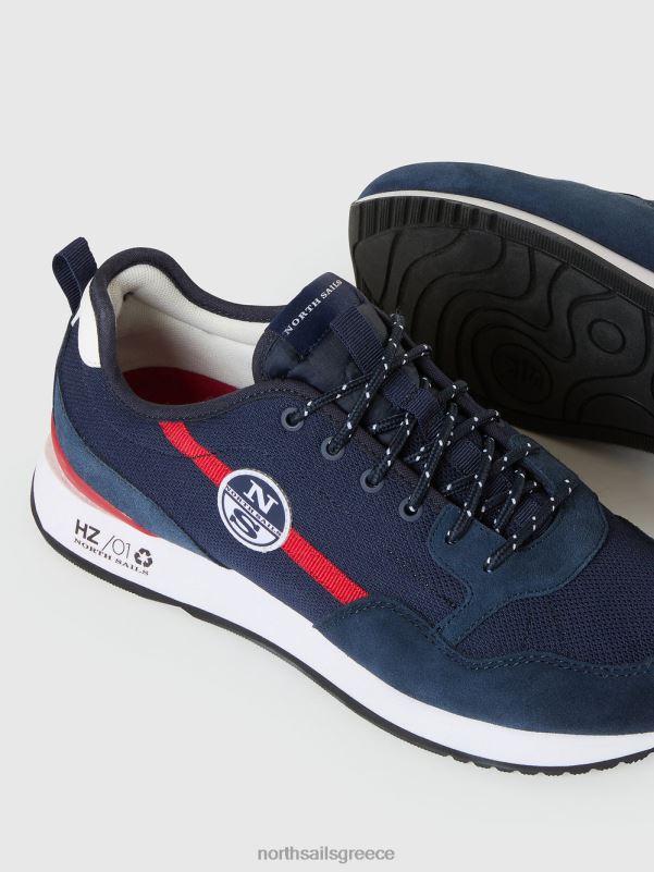 γρ North Sails άνδρες απλό sneaker horizon ναυτικό μπλε NZP8436 είδη υπόδησης