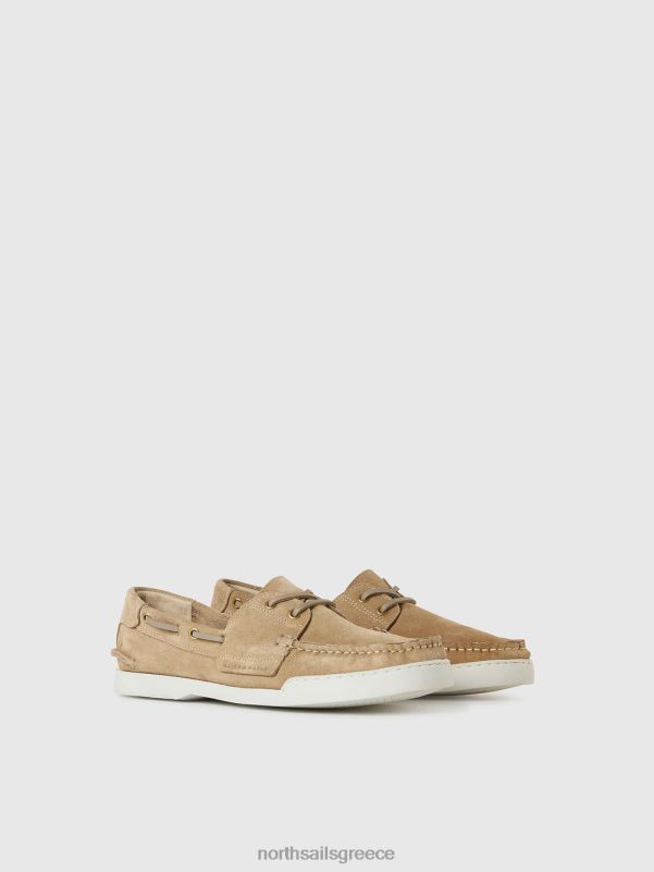 γρ North Sails άνδρες παπούτσι από καστόρι μπεζ NZP8425 είδη υπόδησης
