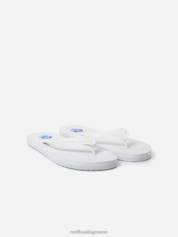 γρ North Sails άνδρες σαγιονάρες άσπρο NZP8442 είδη υπόδησης