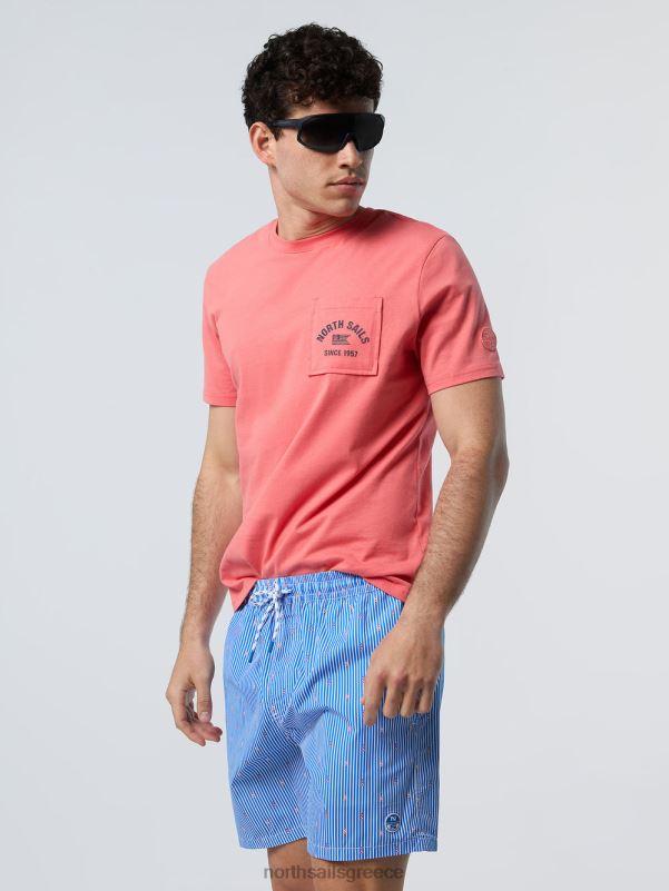 γρ North Sails άνδρες μαγιό σορτς με στάμπα παντού σύνθετο 10 NZP8382 ρούχα παραλίας