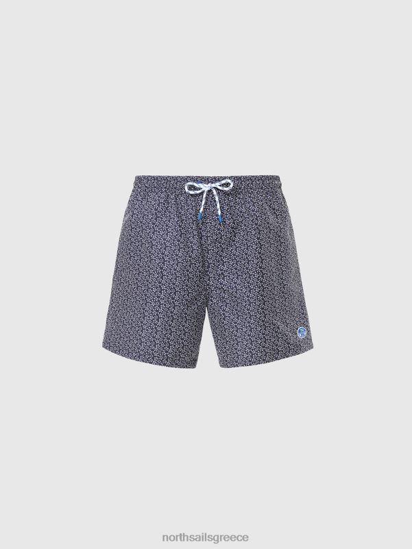 γρ North Sails άνδρες μαγιό με φινίρισμα ροδακινί συνδυασμός 61 NZP8374 ρούχα παραλίας