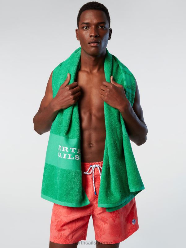 γρ North Sails άνδρες μαγιό με φινίρισμα ροδακινί σύνθετο 68 NZP8375 ρούχα παραλίας