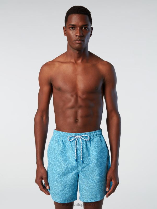 γρ North Sails άνδρες μαγιό με φινίρισμα ροδακινί σύνθετο 76 NZP8377 ρούχα παραλίας