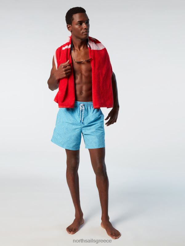 γρ North Sails άνδρες μαγιό με φινίρισμα ροδακινί σύνθετο 76 NZP8377 ρούχα παραλίας