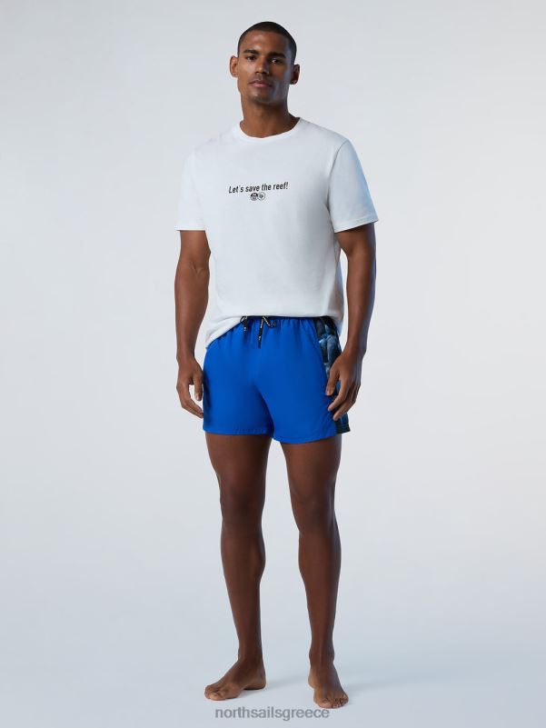 γρ North Sails άνδρες κηπουροί κοραλλιών κολυμπούν σορτς δυνατό μπλε NZP8371 ρούχα παραλίας