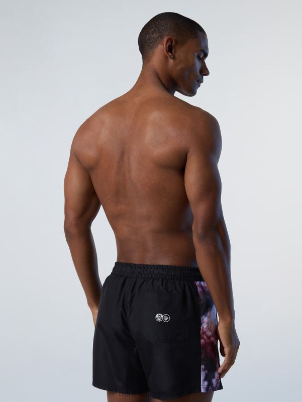 γρ North Sails άνδρες κηπουροί κοραλλιών κολυμπούν σορτς μαύρος NZP8372 ρούχα παραλίας