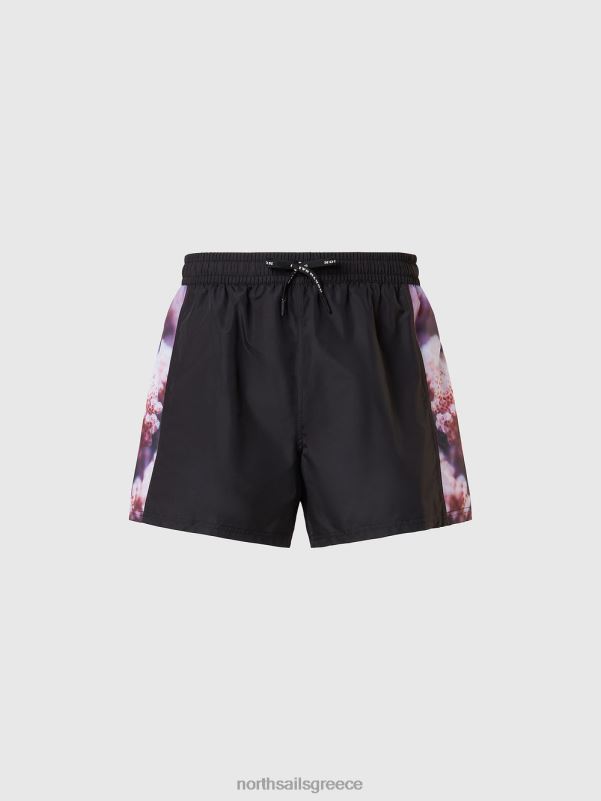 γρ North Sails άνδρες κηπουροί κοραλλιών κολυμπούν σορτς μαύρος NZP8372 ρούχα παραλίας