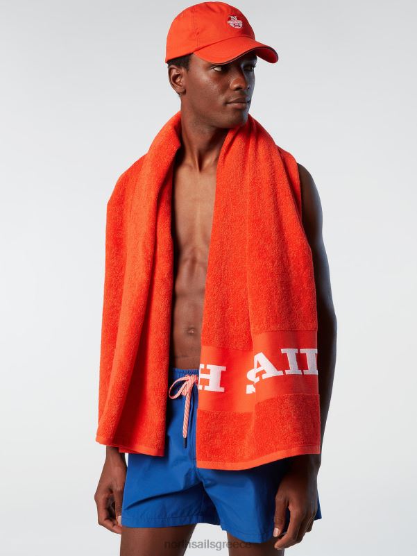 γρ North Sails άνδρες μαγιό σορτς με ανάγλυφη στάμπα μπλε του ωκεανού NZP8410 ρούχα παραλίας